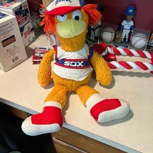 Vintage Roobarb SOX Plush Toy with Red and White Outfit. Collectors item